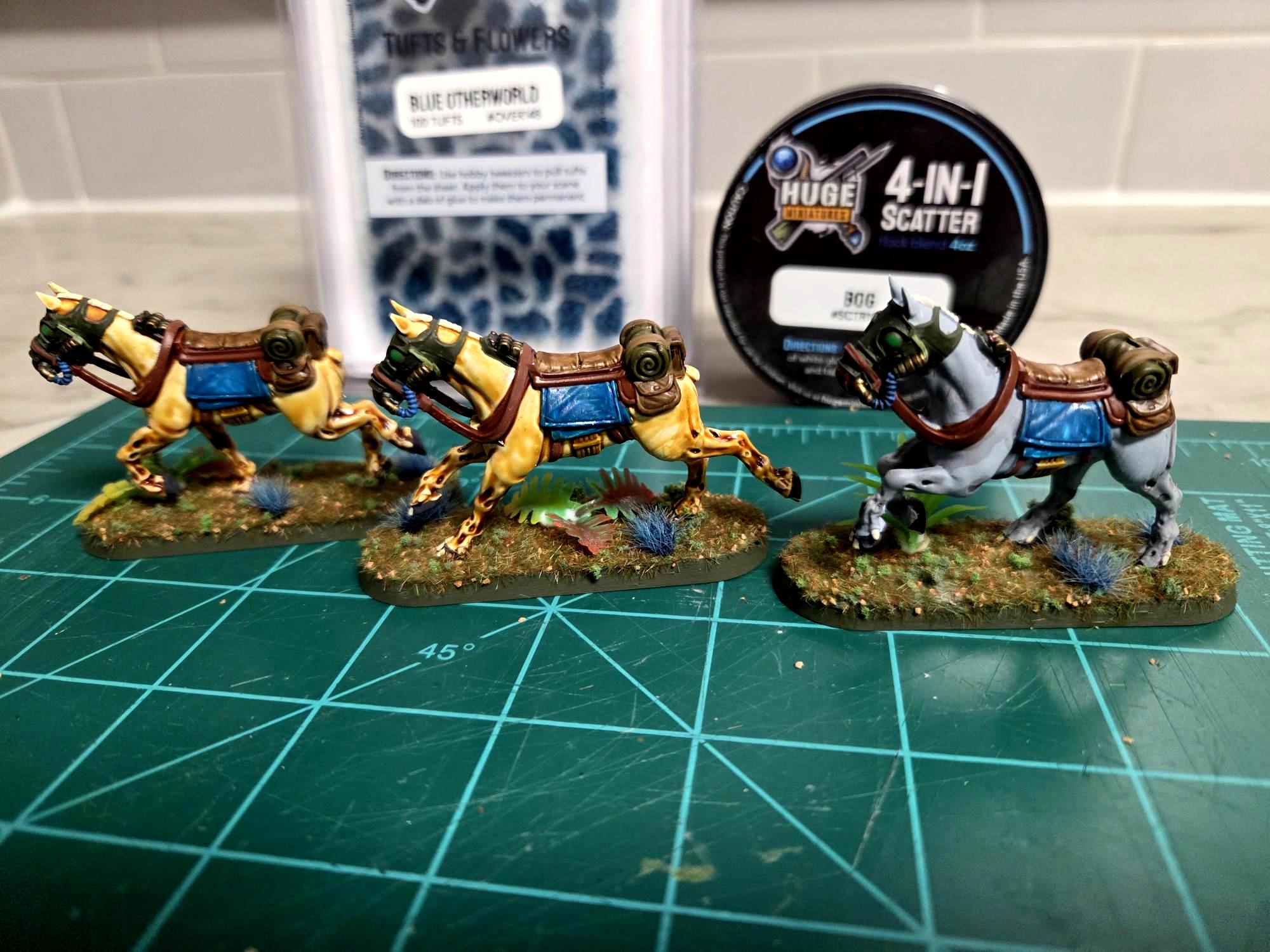 Cavalry, Command Team, Space Samurai