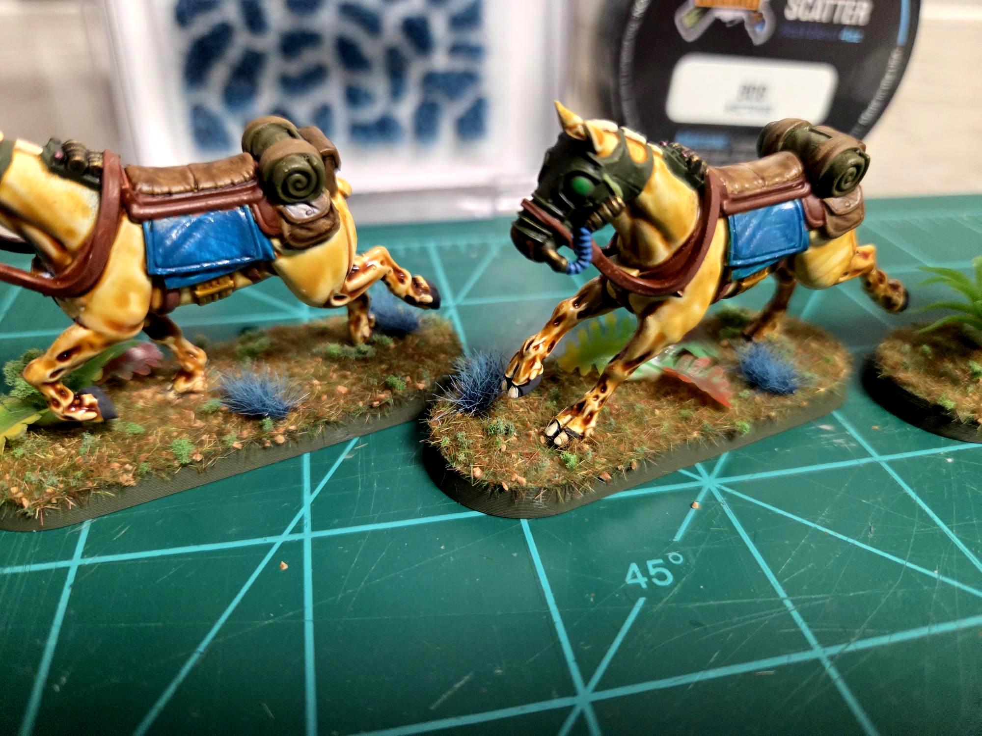 Cavalry, Command Team, Space Samurai