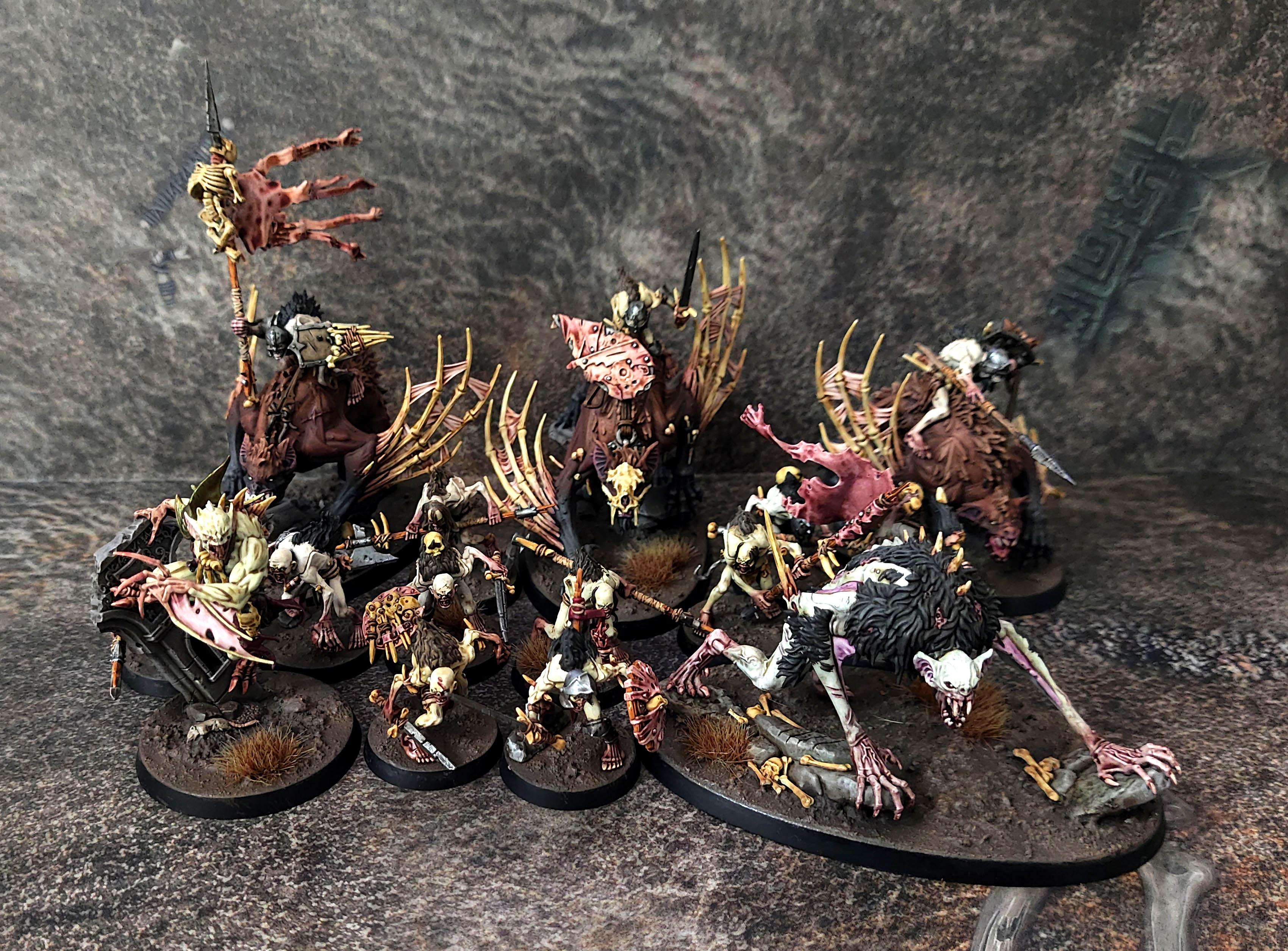 Age Of Sigmar, Court, Eater, Fec, Flesh, Ghouls, Knights, Morbheg, Sigmar, Spearhead