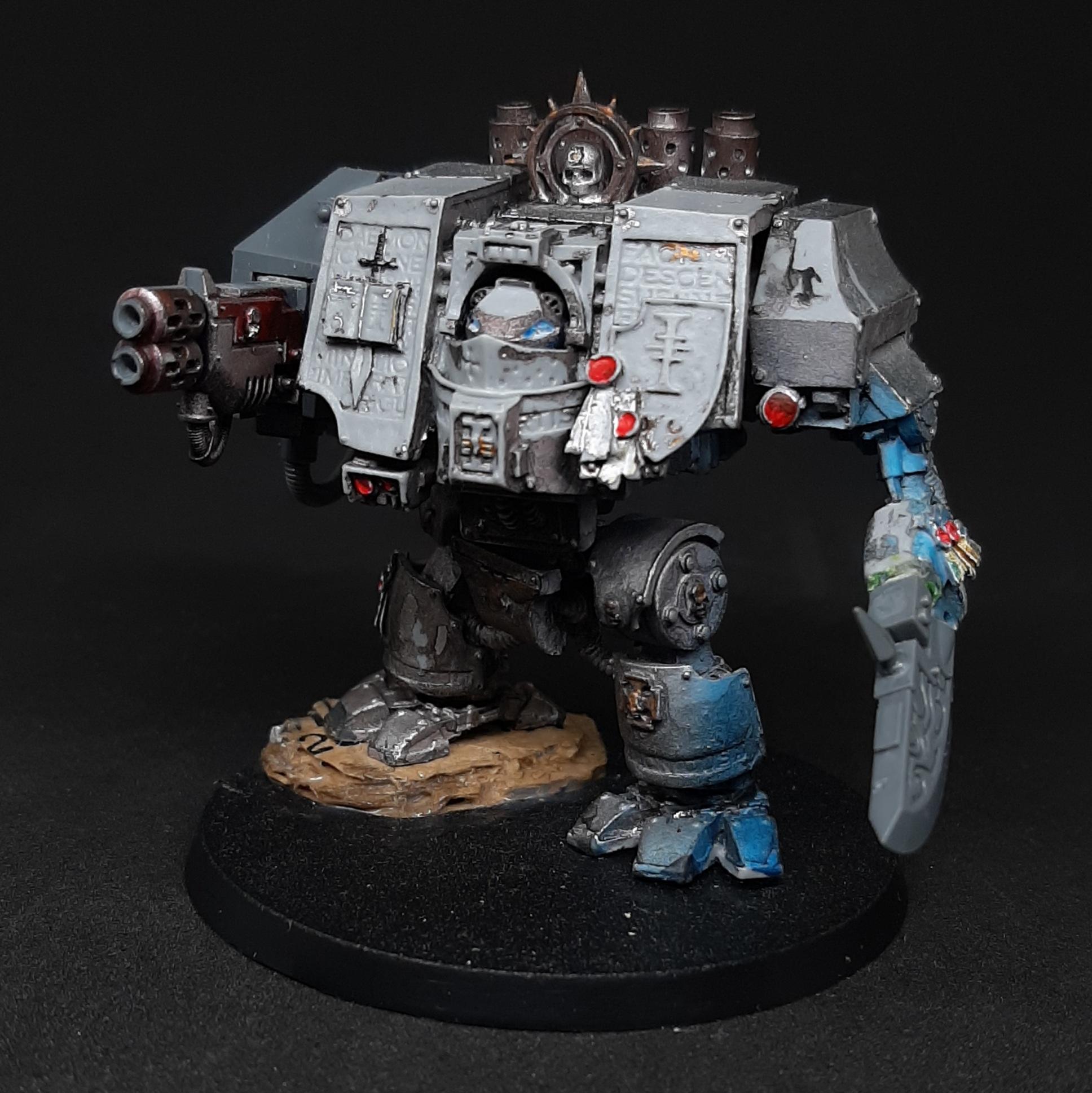Combat, Conversion, Doomglaive, Dreadnought, Forge, Grey, Kitbash, Knights, Multimelta, Option, Patrol, Restoration, Weapon, World