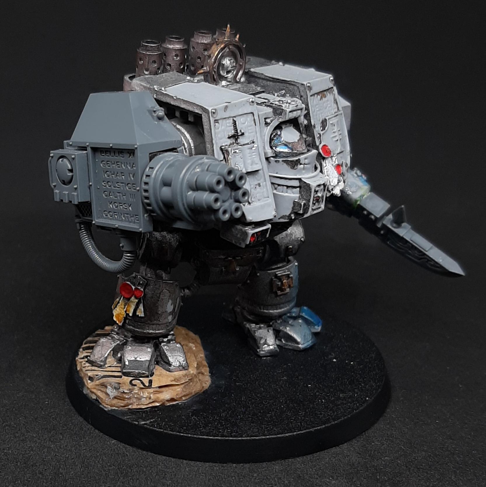 Assault, Cannon, Combat, Conversion, Dreadnought, Exchangeable, Forge, Gatling, Grey, Heavy, Kitbash, Knights, Loadout, Option, Patrol, Psilencer, Restoration, Swappable, Venerable, Weapon, World