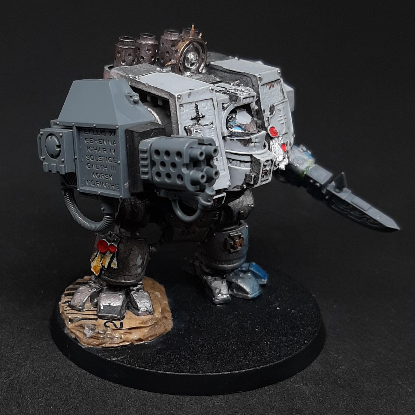 Combat, Conversion, Dreadnought, Exchangeable, Forge, Grey, Heavy, Incinerator, Kitbash, Knights, Loadout, Option, Patrol, Restoration, Swappable, Venerable, Weapon, World