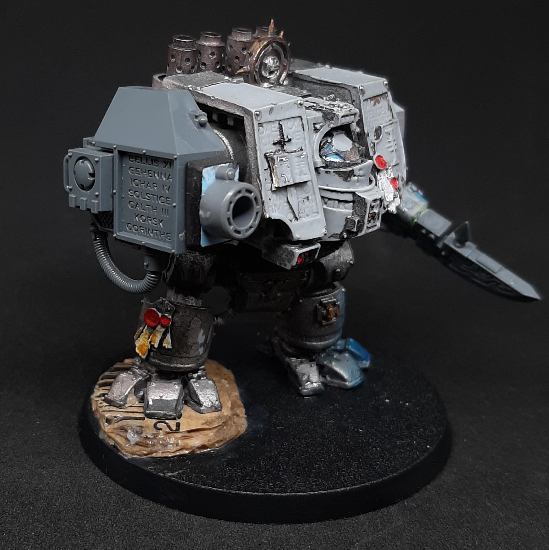 Combat, Conversion, Dreadnought, Exchangeable, Forge, Grey, Heavy, Kitbash, Knights, Loadout, Option, Patrol, Psycannon, Restoration, Swappable, Venerable, Weapon, World