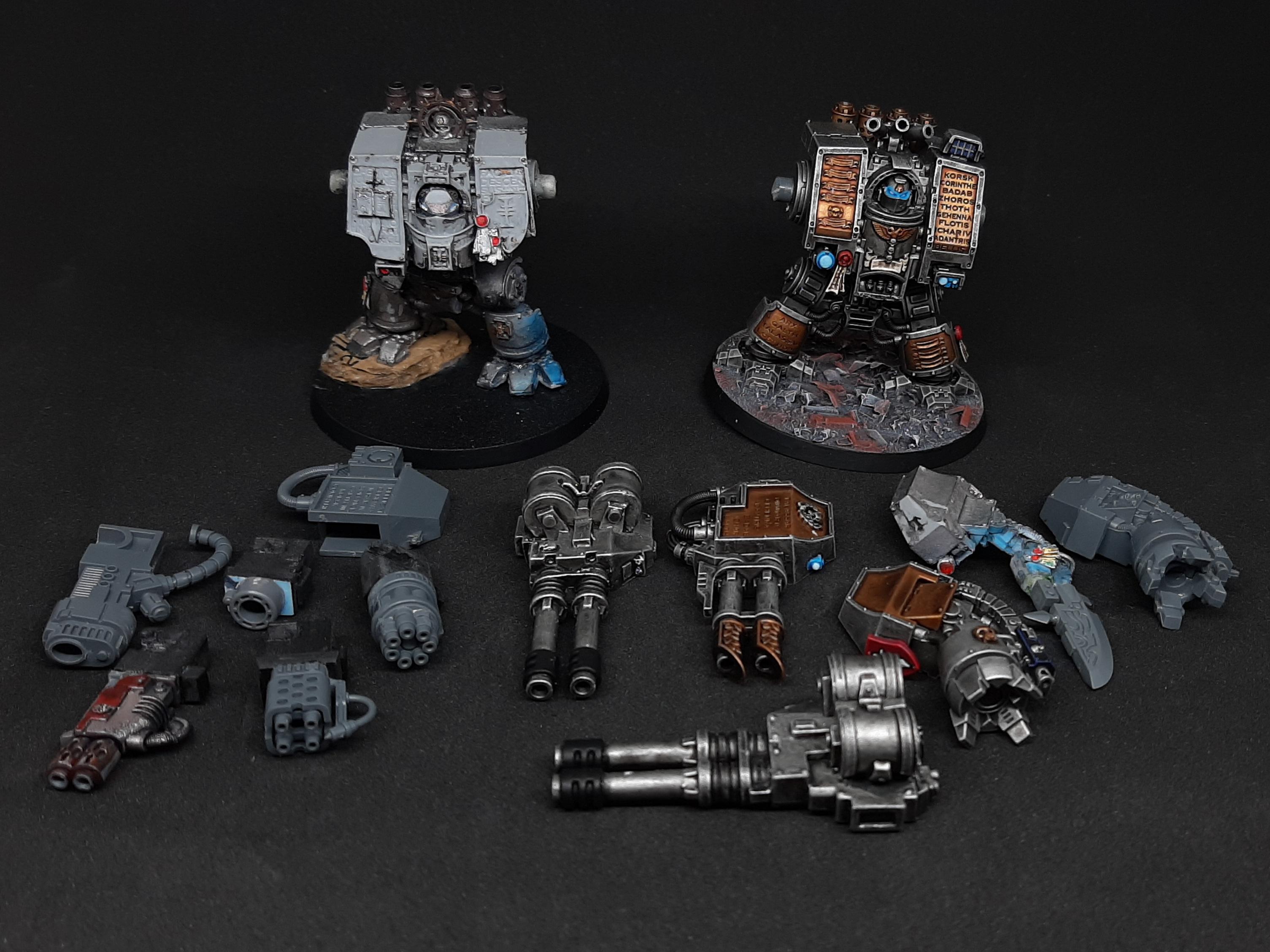 Assault, Autocannon, Close Combat Weapon, Combat, Conversion, Doomglaive, Dreadnought, Exchangeable, Fist, Forge, Grey, Heavy, Incinerator, Kitbash, Knights, Lascannon, Loadout, Multimelta, Options, Patrol, Plasma, Power, Psilencer, Psycannon, Scratch Build, Swappable, Weapon, World