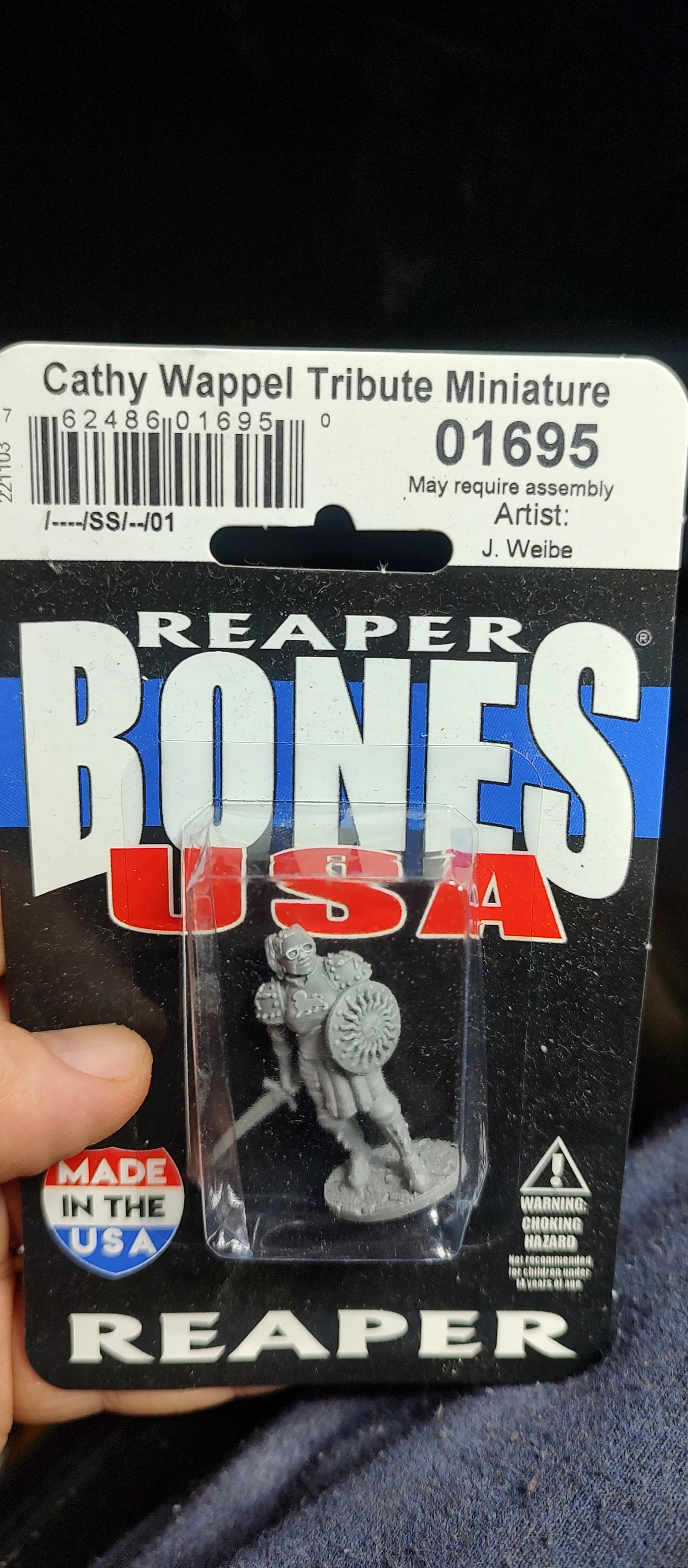 Cathy Wappel, Reaper, Reaper Black, Reaper Bones, Tribute