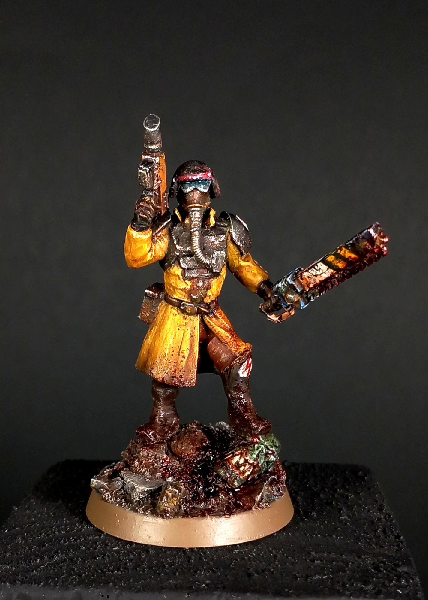 Astra Militarum, Chainsword, Steel Legion, Warhammer 40,000