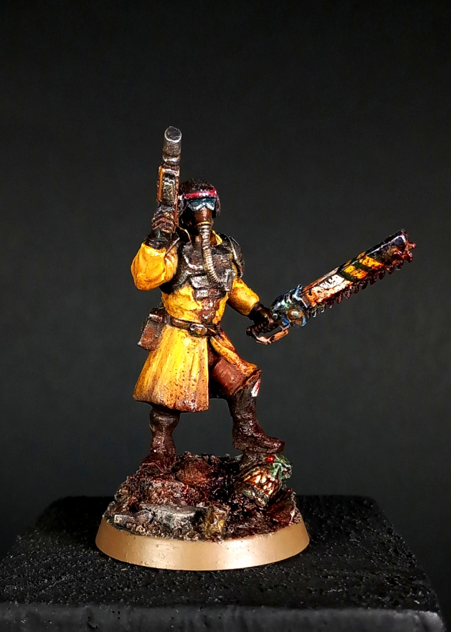 Astra Militarum, Chainsword, Steel Legion, Warhammer 40,000