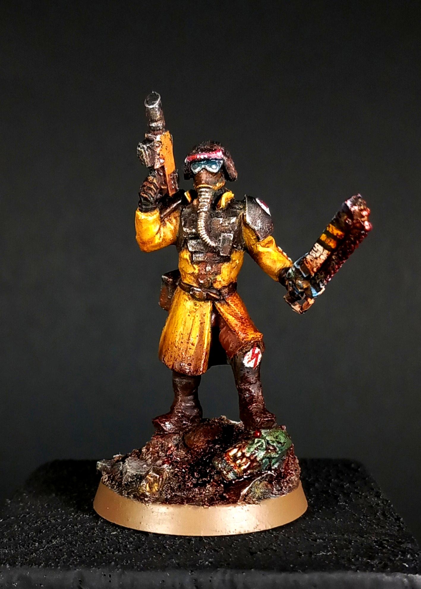 Astra Militarum, Chainsword, Steel Legion, Warhammer 40,000