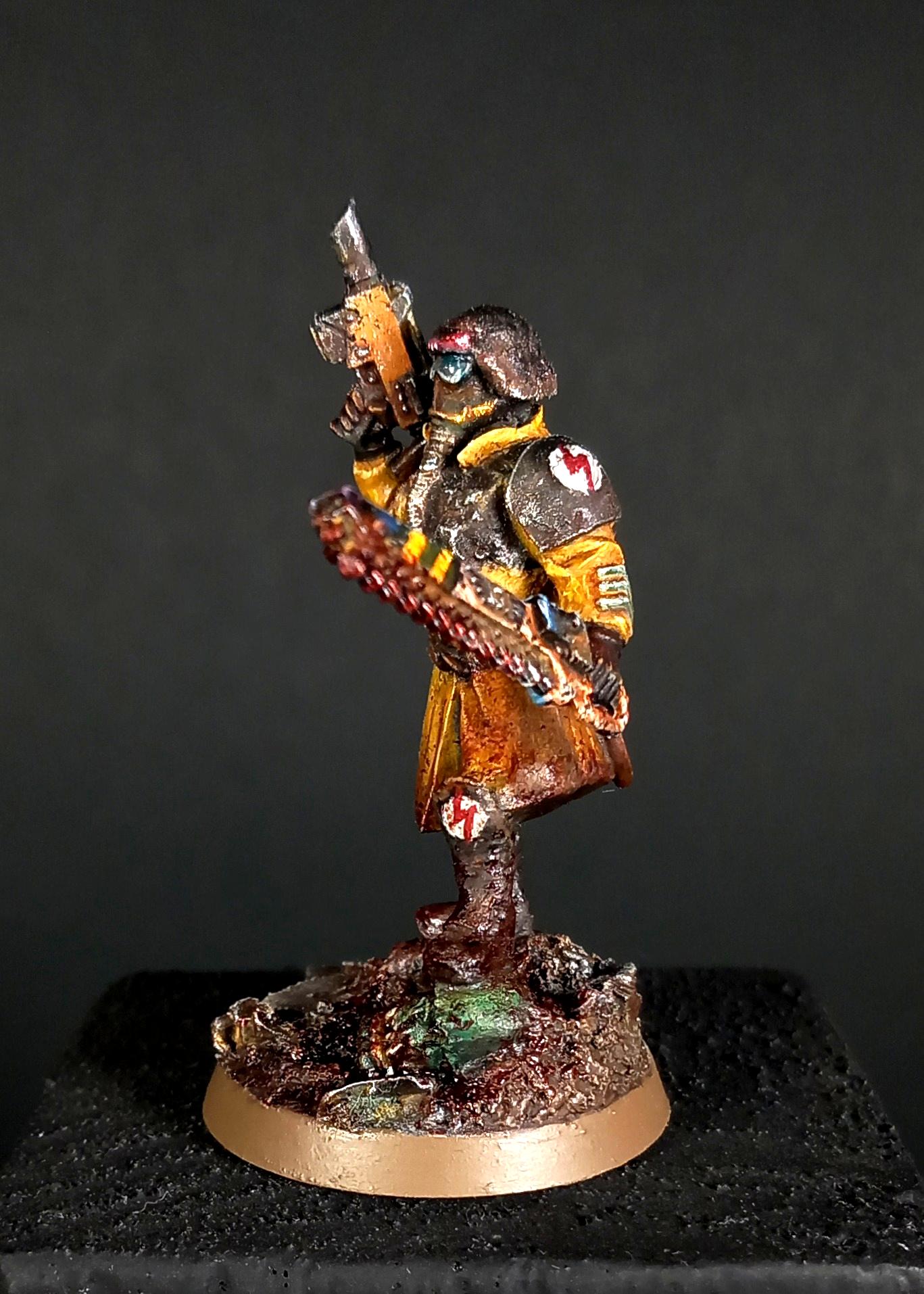 Astra Militarum, Chainsword, Steel Legion, Warhammer 40,000