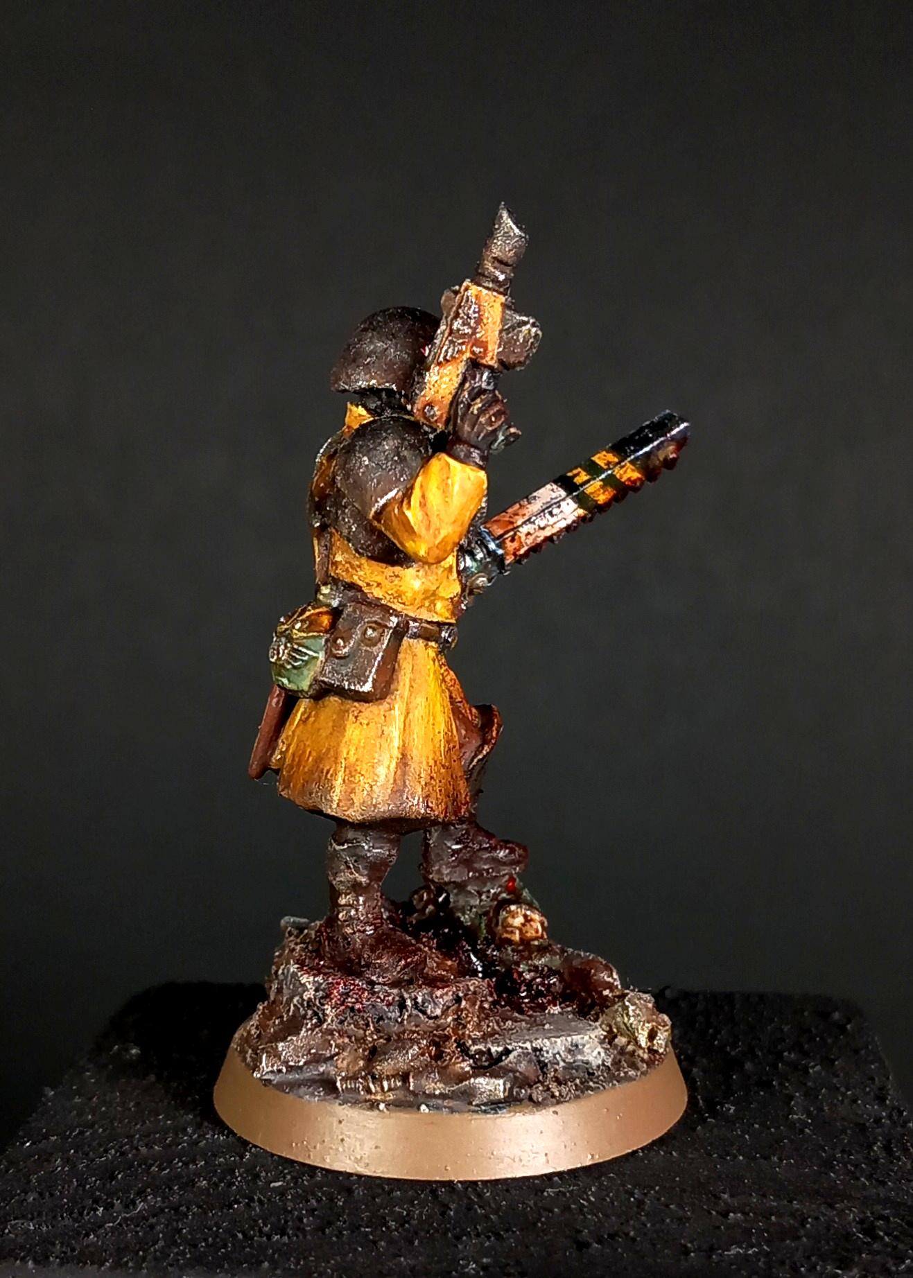 Astra Militarum, Chainsword, Steel Legion, Warhammer 40,000