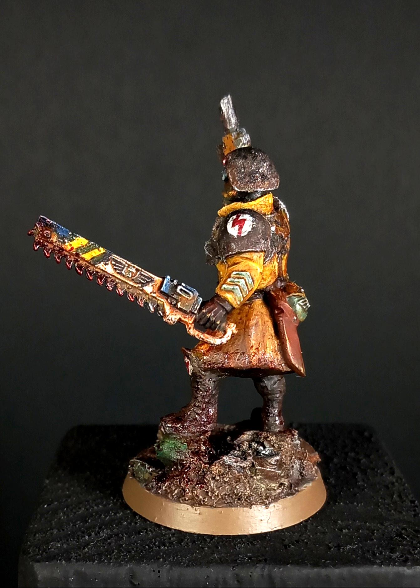 Astra Militarum, Chainsword, Steel Legion, Warhammer 40,000