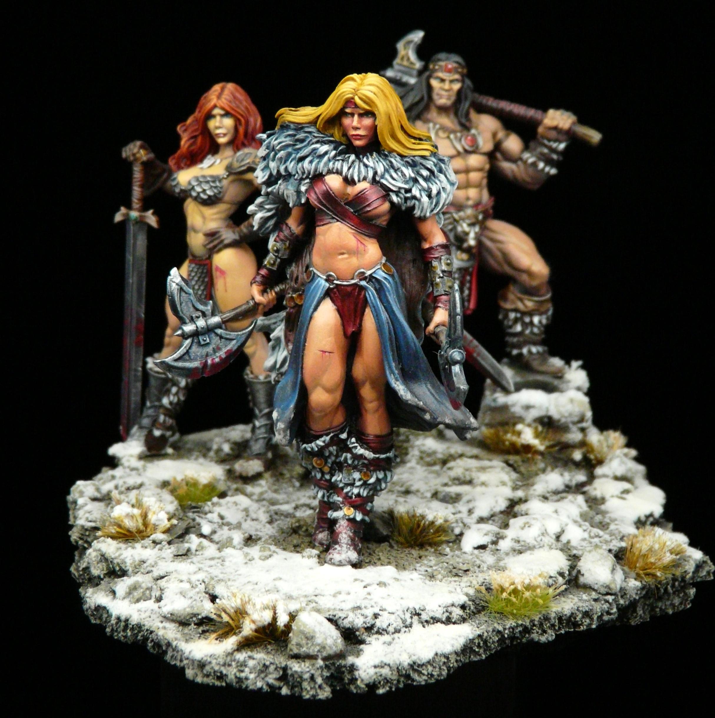 Conan The Barbarian, Conan The Cimmerian, Red Sonja, Sword And Sorcery, Valeria