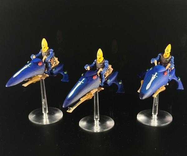 Alaitoc, Captain Brown, Eldar, Guardian Jet Bikes, Painted, Plastic, Rogue Trader, Transfers, Warhammer 40,000