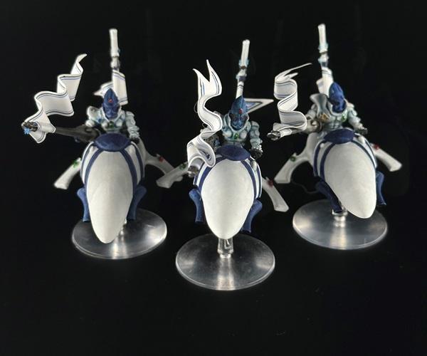 Alaitoc, Captain Brown, Eldar, Painted, Rogue Trader, Shining Spears, Transfers, Warhammer 40,000
