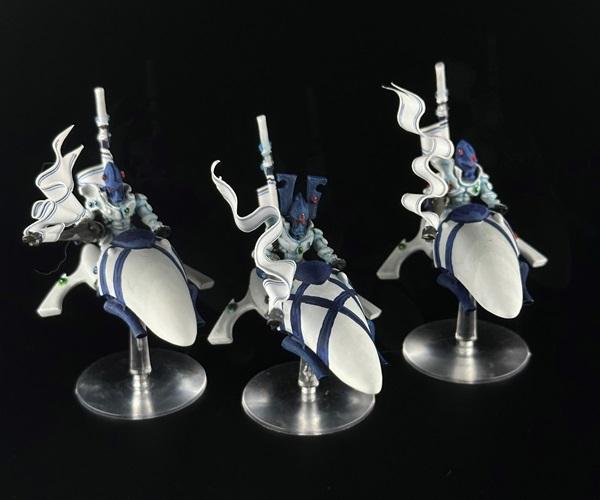 Alaitoc, Captain Brown, Eldar, Exarch, Painted, Rogue Trader, Shining Spears, Transfers, Warhammer 40,000