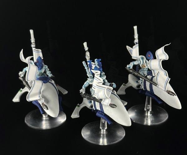 Alaitoc, Captain Brown, Eldar, Painted, Rogue Trader, Shining Spears, Transfers, Warhammer 40,000