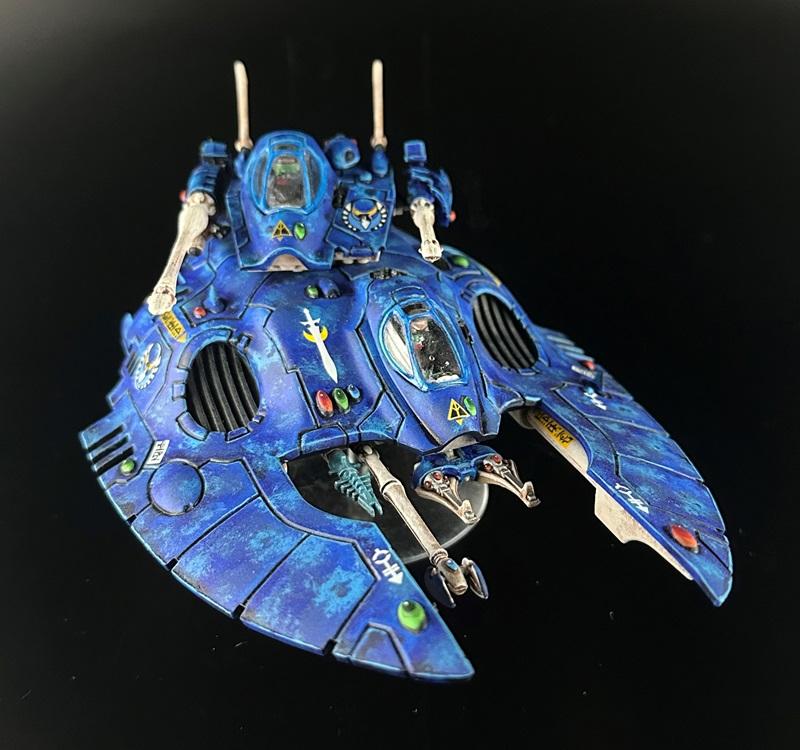 Alaitoc, Captain Brown, Eldar, Falcon, Painted