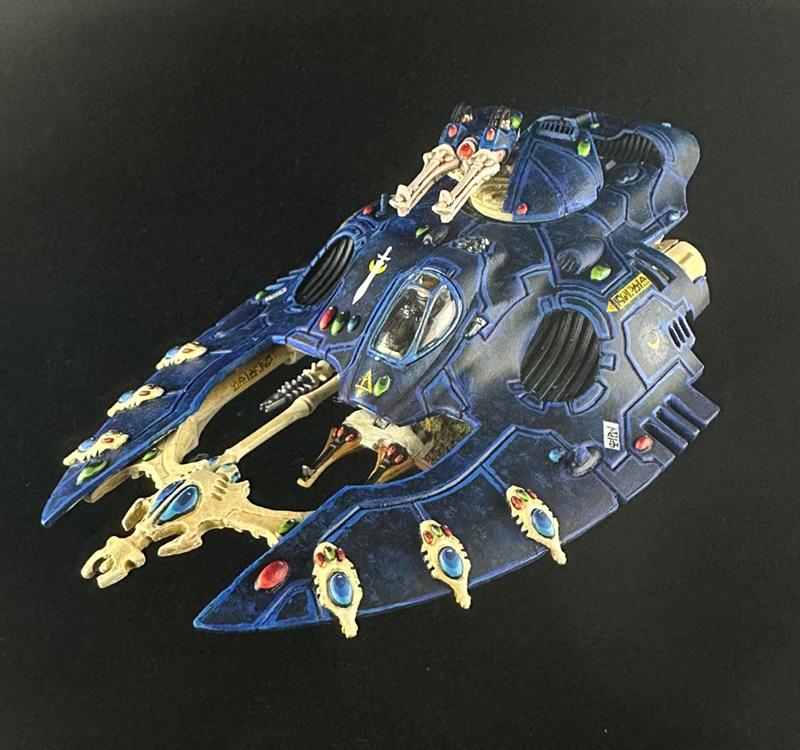 Alaitoc, Captain Brown, Eldar, Forge World, Magnet, Painted, Waver Serpent