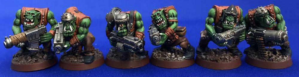 Captan Brown, Conversion, Dakka Dakka, Ork Conversions, Orks, Painted