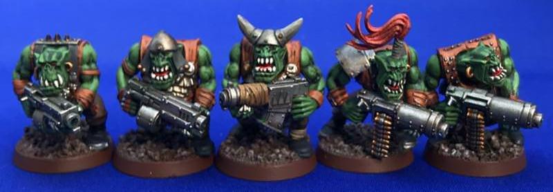 Captan Brown, Conversion, Dakka Dakka, Ork Conversions, Orks, Painted