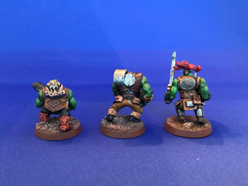 Captain Brown, Conversion, Gretchin, Orks, Painted, Waaagh