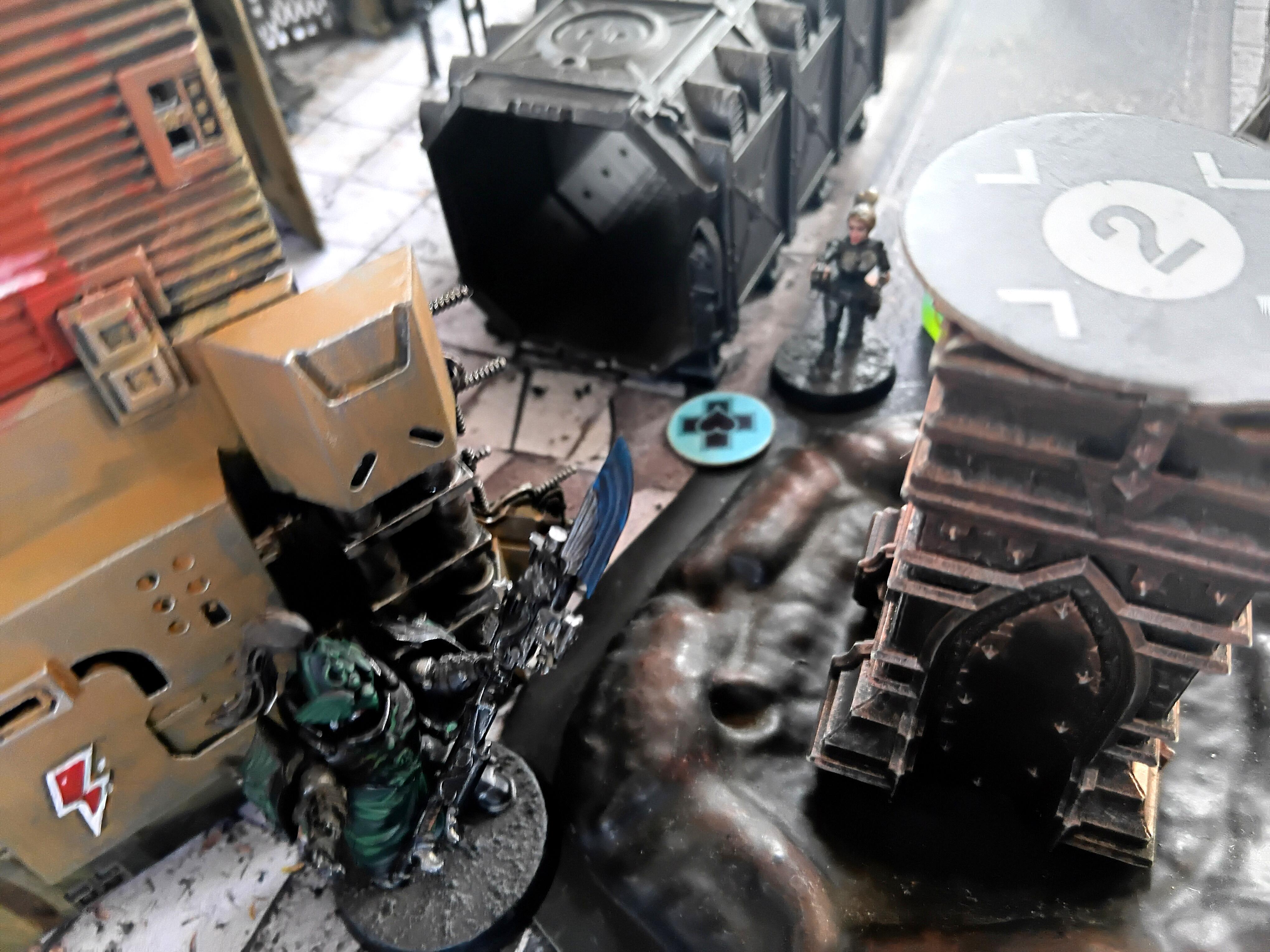 Adelana Helgen, Assassin, Assassins, Attelus Kaltos, Custodes, Fun, Gff, Grimdark Future: Firefight, Hero Forge, Karmen Kons, Mantic, Marcel Torris, Medicae Halsin, Miniature Game Club, Minis, Non-Metallic Metal, Secret War, Skirmish, Tabletop, Terrain, Terraincrate