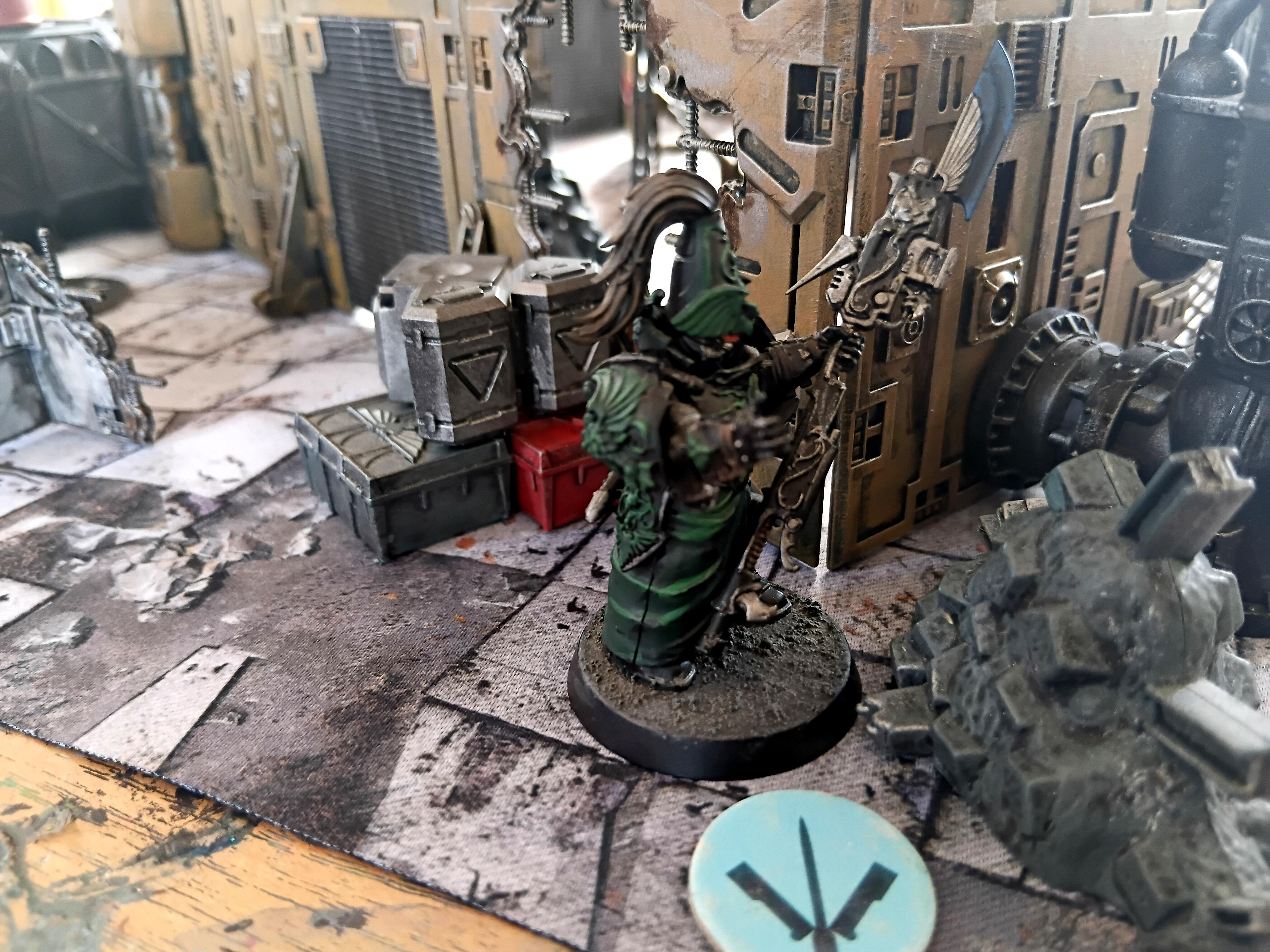 Adelana Helgen, Assassin, Assassins, Attelus Kaltos, Custodes, Fun, Gff, Grimdark Future: Firefight, Hero Forge, Karmen Kons, Mantic, Marcel Torris, Medicae Halsin, Miniature Game Club, Minis, Non-Metallic Metal, Secret War, Skirmish, Tabletop, Terrain, Terraincrate