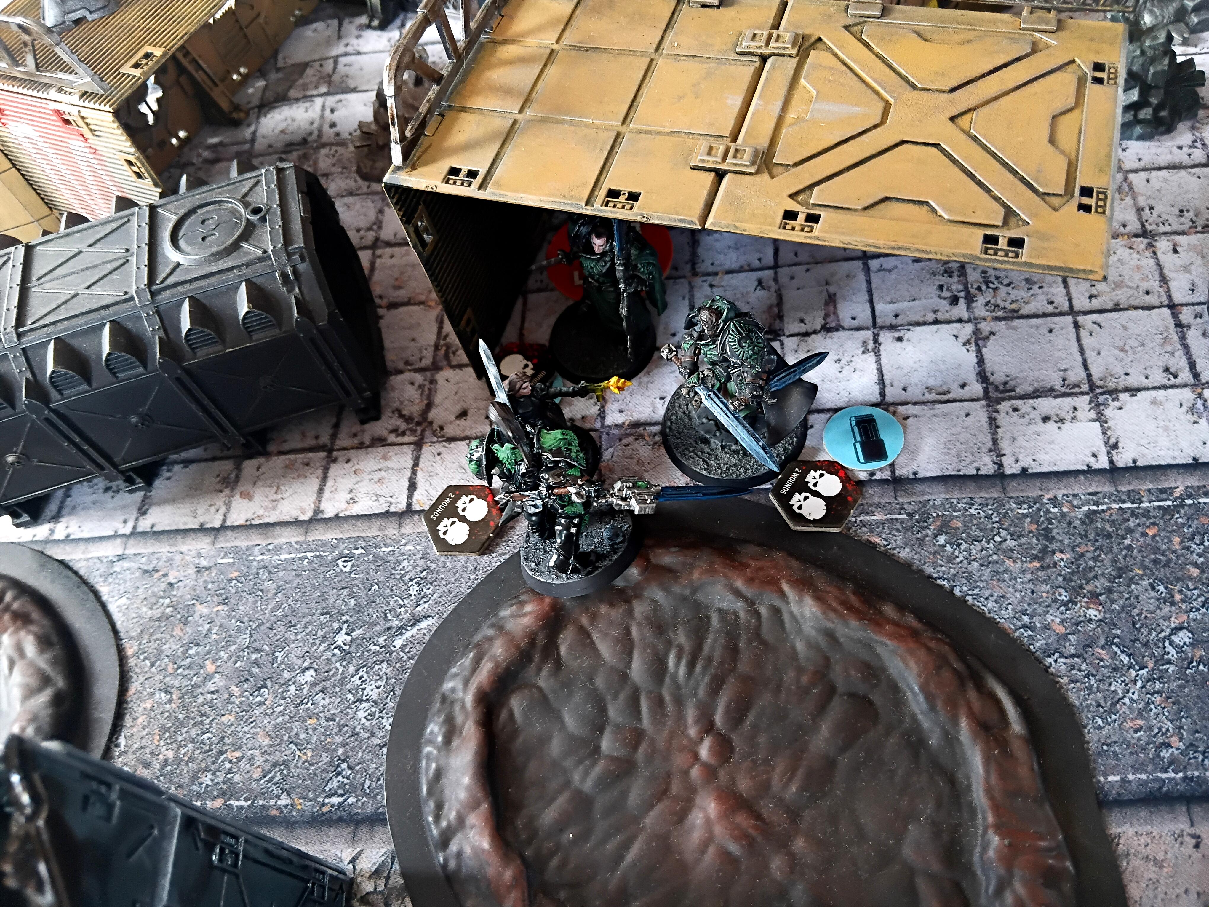 Adelana Helgen, Assassin, Assassins, Attelus Kaltos, Custodes, Fun, Gff, Grimdark Future: Firefight, Hero Forge, Karmen Kons, Mantic, Marcel Torris, Medicae Halsin, Miniature Game Club, Minis, Non-Metallic Metal, Secret War, Skirmish, Tabletop, Terrain, Terraincrate
