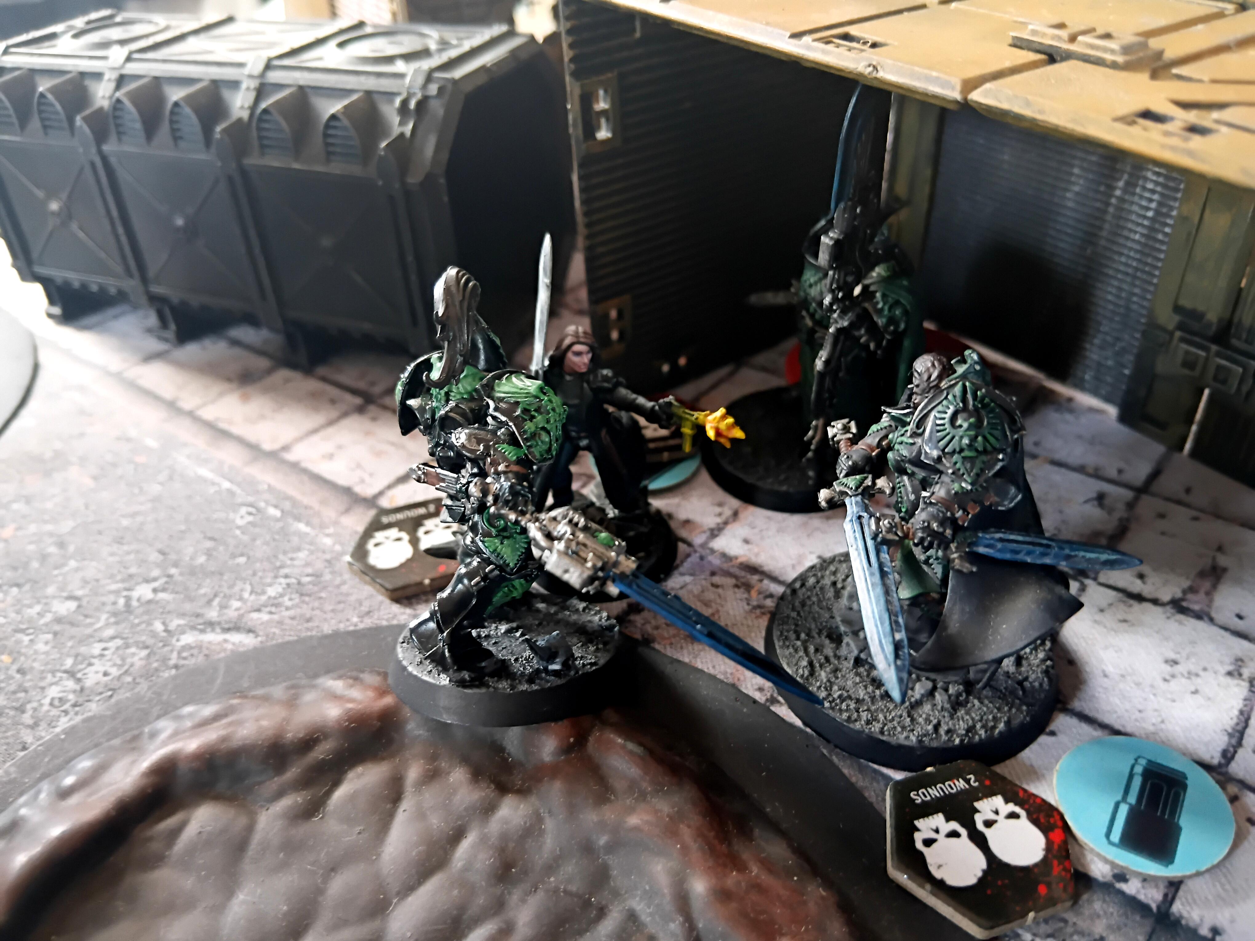 Adelana Helgen, Assassin, Assassins, Attelus Kaltos, Custodes, Fun, Gff, Grimdark Future: Firefight, Hero Forge, Karmen Kons, Mantic, Marcel Torris, Medicae Halsin, Miniature Game Club, Minis, Non-Metallic Metal, Secret War, Skirmish, Tabletop, Terrain, Terraincrate