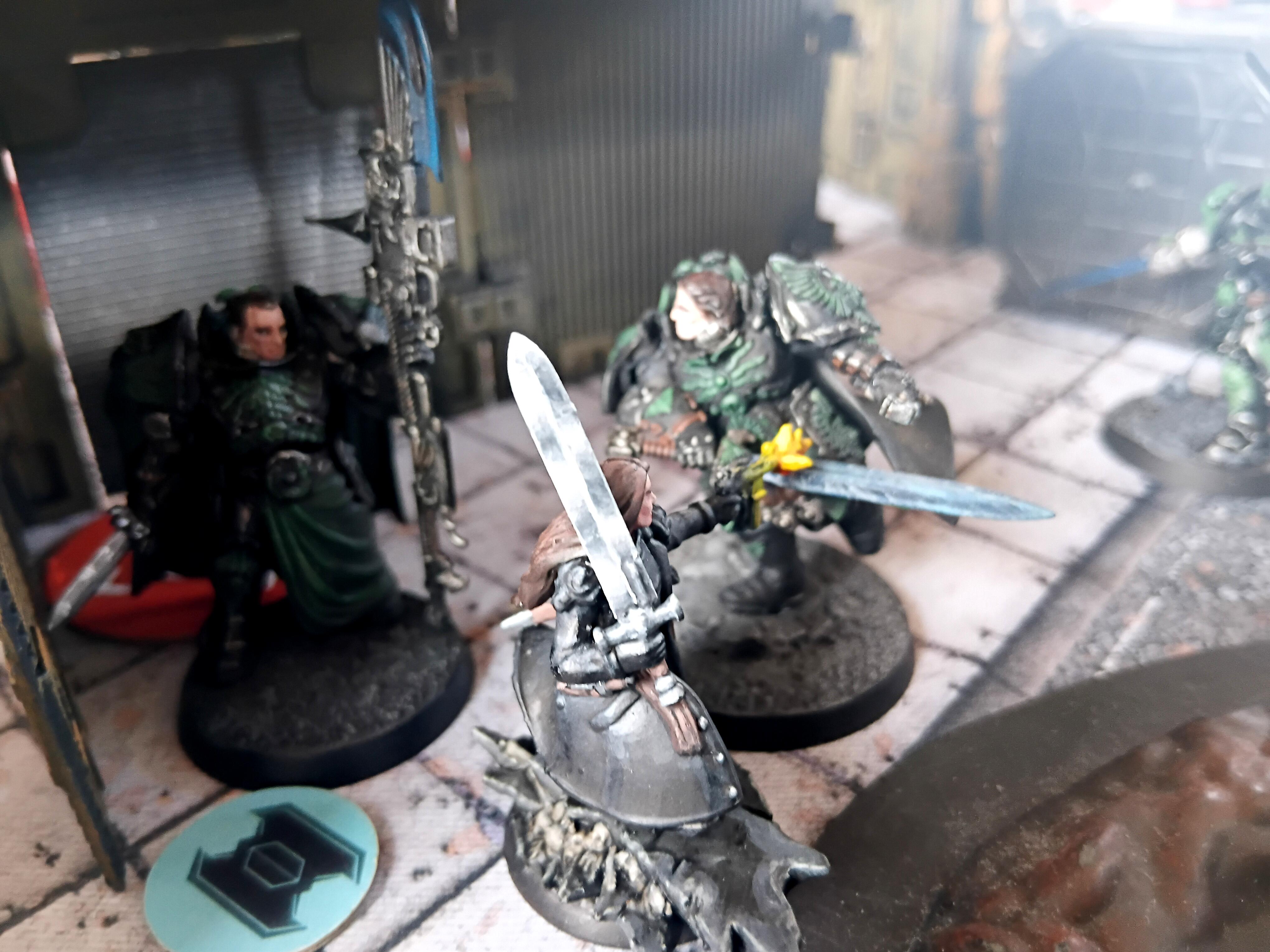 Adelana Helgen, Assassin, Assassins, Attelus Kaltos, Custodes, Fun, Gff, Grimdark Future: Firefight, Hero Forge, Karmen Kons, Mantic, Marcel Torris, Medicae Halsin, Miniature Game Club, Minis, Non-Metallic Metal, Secret War, Skirmish, Tabletop, Terrain, Terraincrate