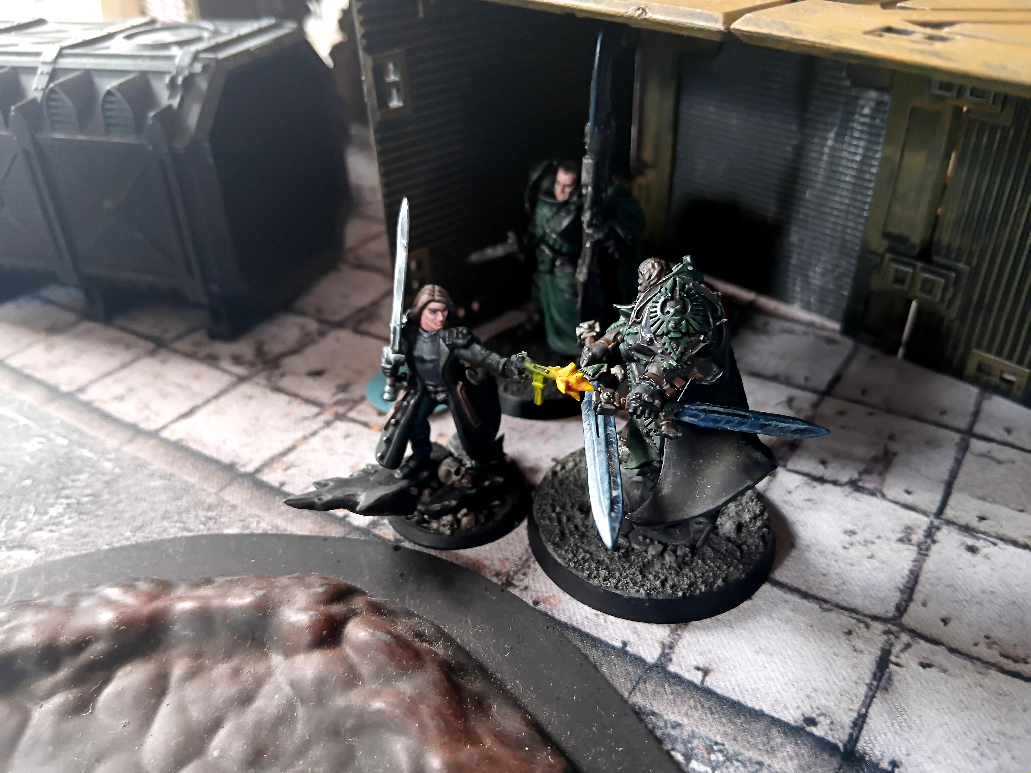 Adelana Helgen, Assassin, Assassins, Attelus Kaltos, Custodes, Fun, Gff, Grimdark Future: Firefight, Hero Forge, Karmen Kons, Mantic, Marcel Torris, Medicae Halsin, Miniature Game Club, Minis, Non-Metallic Metal, Secret War, Skirmish, Tabletop, Terrain, Terraincrate