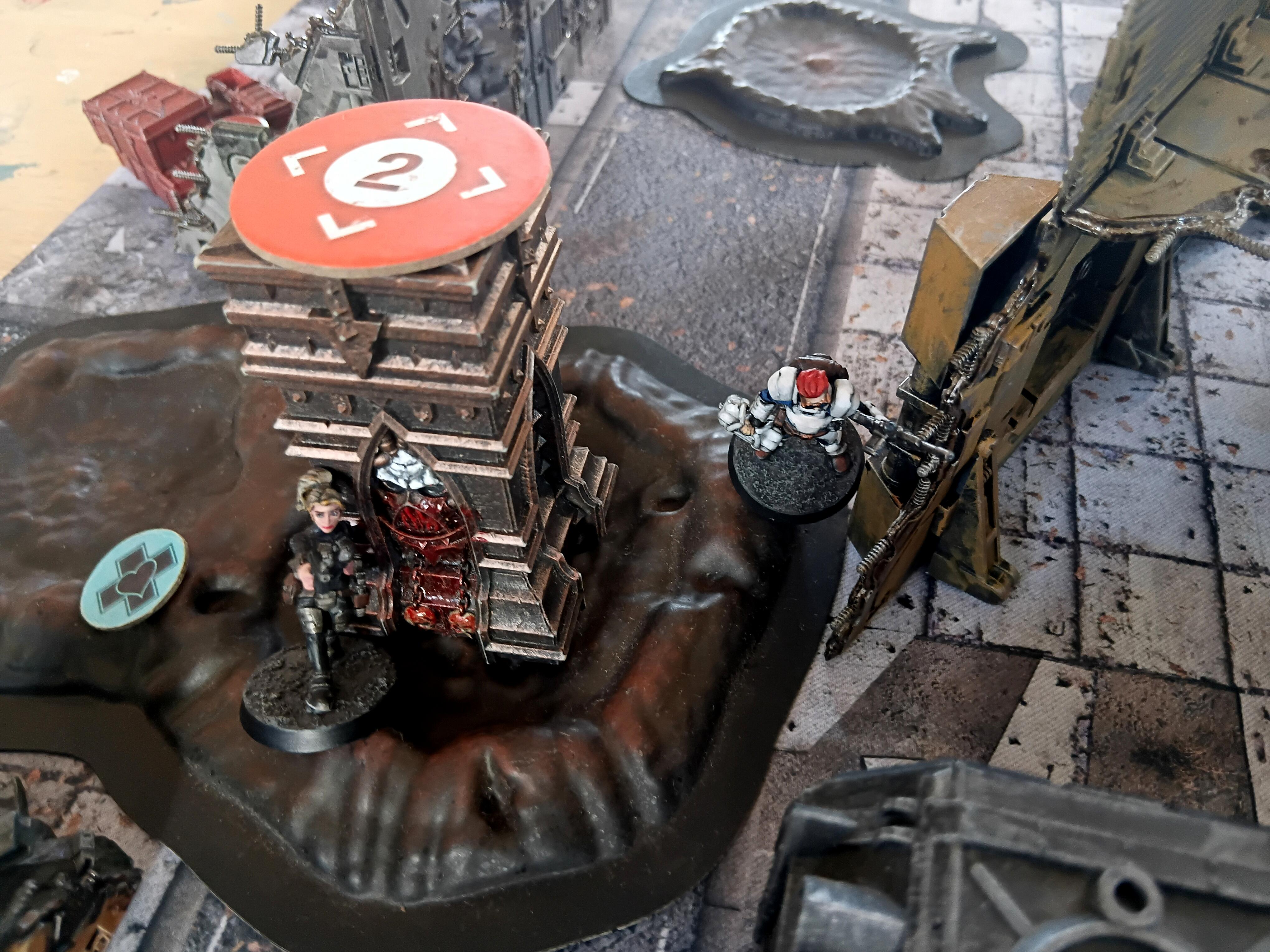 Adelana Helgen, Assassin, Assassins, Attelus Kaltos, Custodes, Fun, Gff, Grimdark Future: Firefight, Hero Forge, Karmen Kons, Mantic, Marcel Torris, Medicae Halsin, Miniature Game Club, Minis, Non-Metallic Metal, Secret War, Skirmish, Tabletop, Terrain, Terraincrate