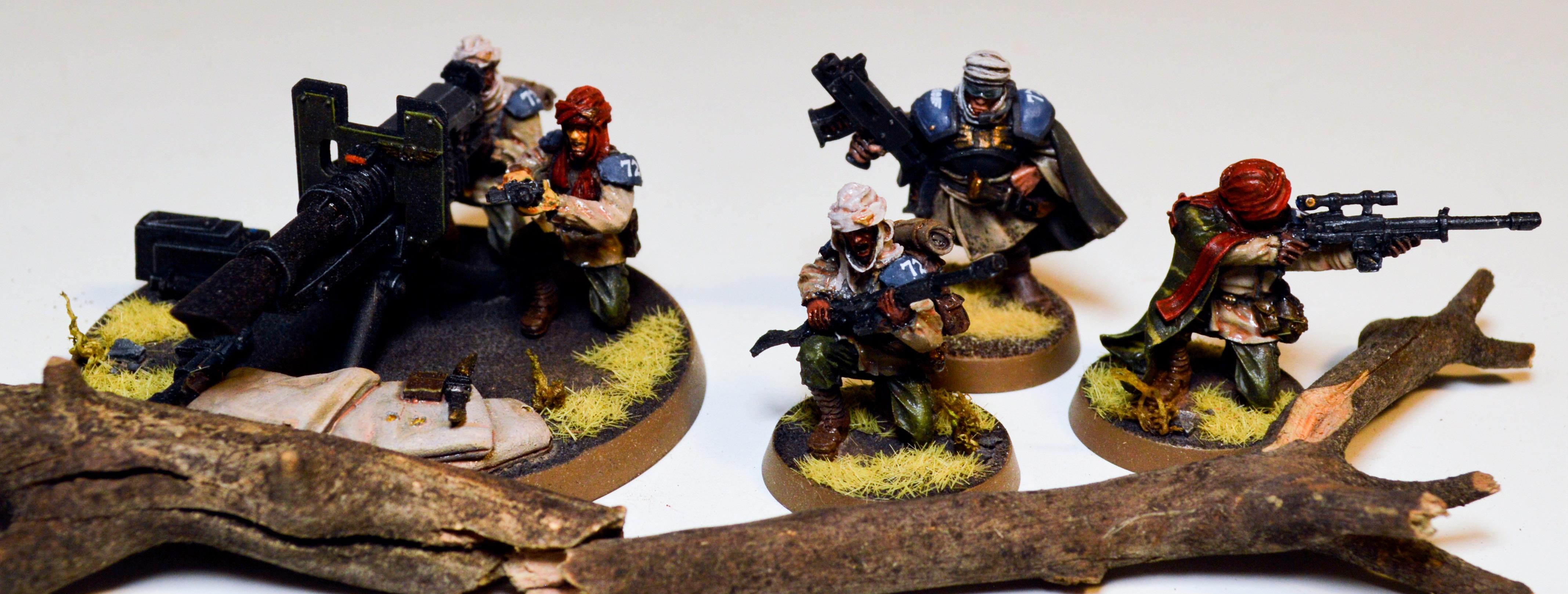 Astra Militarum, Imperial Guard, Tallarn Desert Raiders, Tallarn Pcs