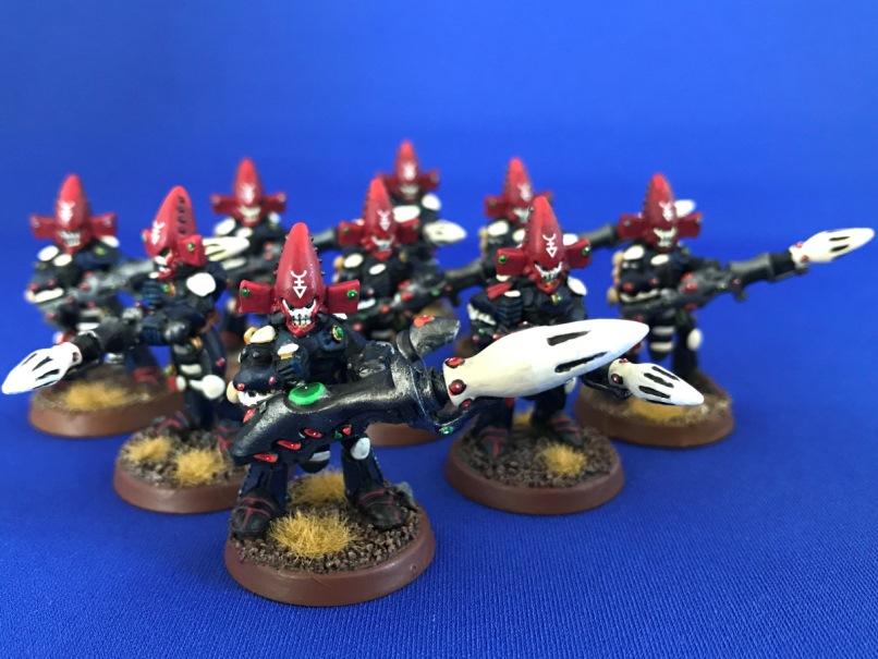 Alaitoc, Captain Brown, Dark Reapers, Eldar, Metal, Painted