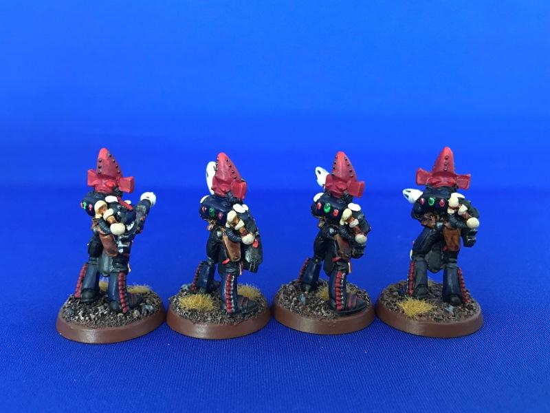 Alaitoc, Captain Brown, Dark Reapers, Eldar, Metal, Painted