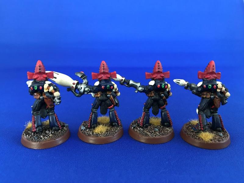 Alaitoc, Captain Brown, Dark Reapers, Eldar, Metal, Painted