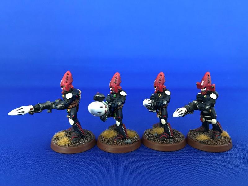 Alaitoc, Captain Brown, Dark Reapers, Eldar, Metal, Painted