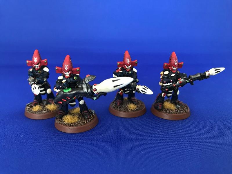 Alaitoc, Captain Brown, Dark Reapers, Eldar, Metal, Painted