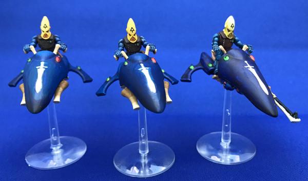 Alaitoc, Captain Brown, Eldar, Guardian Defenders Jet Bikes, Jetbike, Metal, Painted