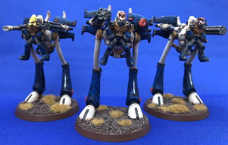 Alaitoc, Captain Brown, Eldar, Metal, Painted, Rogue Trader, War Walkers, War Walkers Rogue Trader Weapons