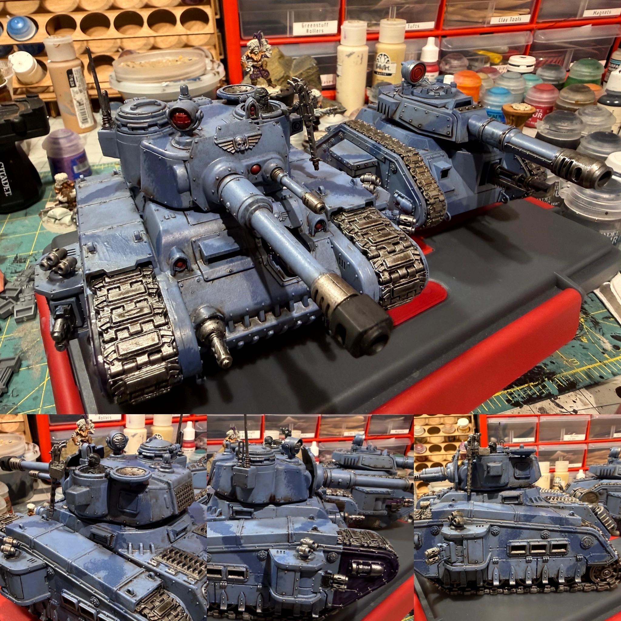 Astra Militarum, Camo Scheme, Hobby Progress Challenge, Imperial Guard, Leman Russ, Rogal Dorn, Rogal Dorn Tank, Tank, Urban Combat, Vostroyans