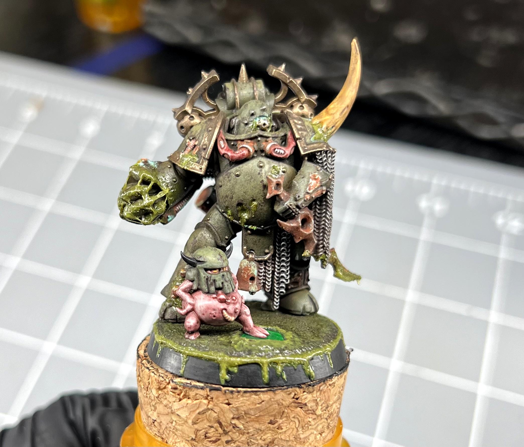 Death Guard, Nurgle, Nurgling, Plague, Plague Champion, Warhammer 40,000
