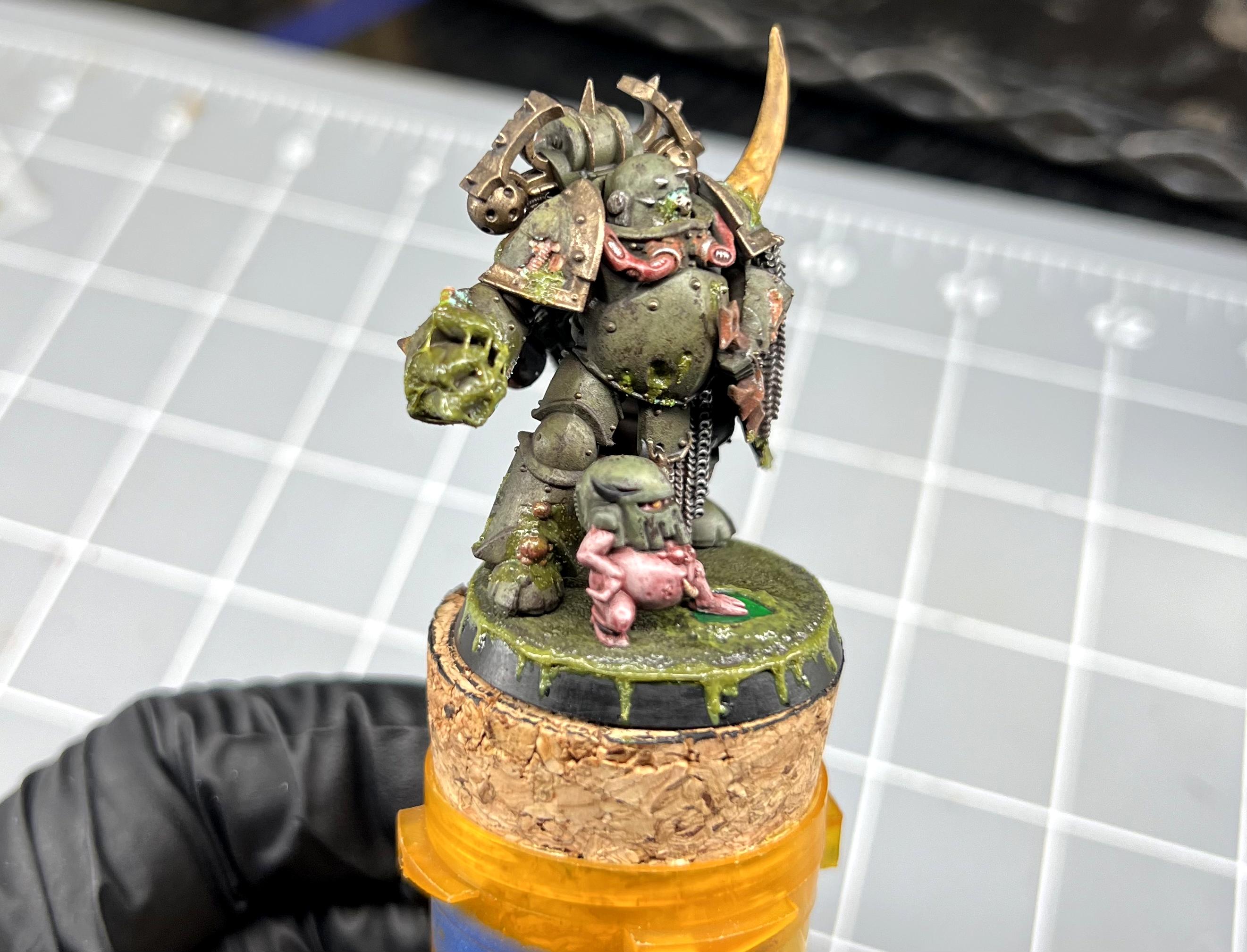 Death Guard, Nurgle, Nurgling, Plague, Plague Champion, Warhammer 40,000