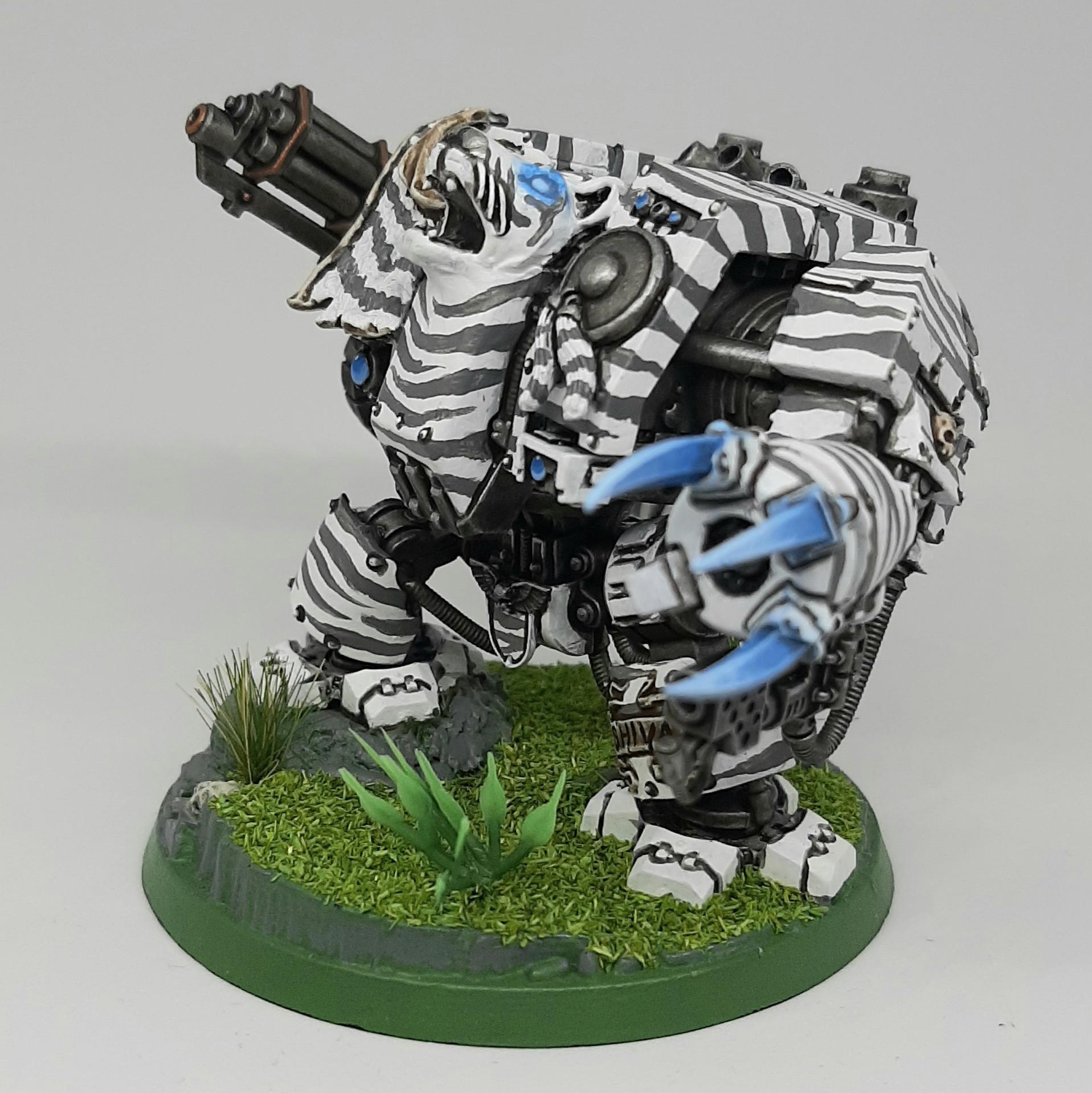 Adeptus, Assault, Astartes, Camouflage, Cannon, Chapter, Character, Classic, Claw, Claws, Conversion, Custom, Dreadnought, Fighting, Flamer, Forest, Glow, India, Jungle, Kitbash, Miniature, Object Source Lighting, Retro, Space, Space Marines, Special, Striped, Stripes, Tail, Tiger, Tigers, Unique, Veda, Vehicle, Warhammer 40,000, White