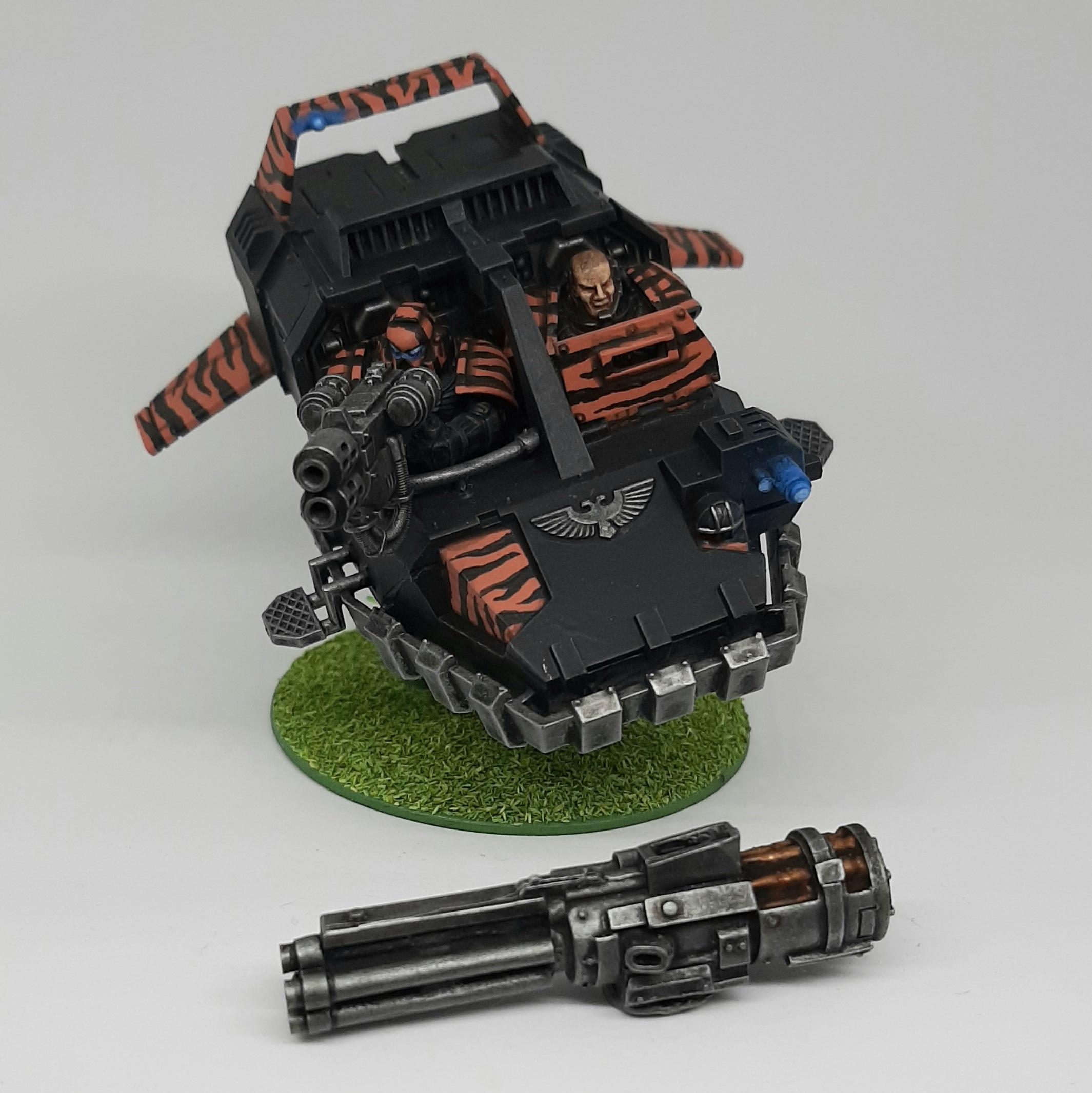 Adeptus, Assault, Astartes, Black, Camouflage, Cannon, Chapter, Classic, Claw, Conversion, Crew, Custom, Driver, Fighting, Forest, Glow, Gunner, Hover, India, Jungle, Kitbash, Land, Magnet, Miniature, Multimelta, Object Source Lighting, Orange, Paw, Retro, Space, Space Marines, Speeder, Striped, Stripes, Tigers, Veda, Vehicle, Warhammer 40,000
