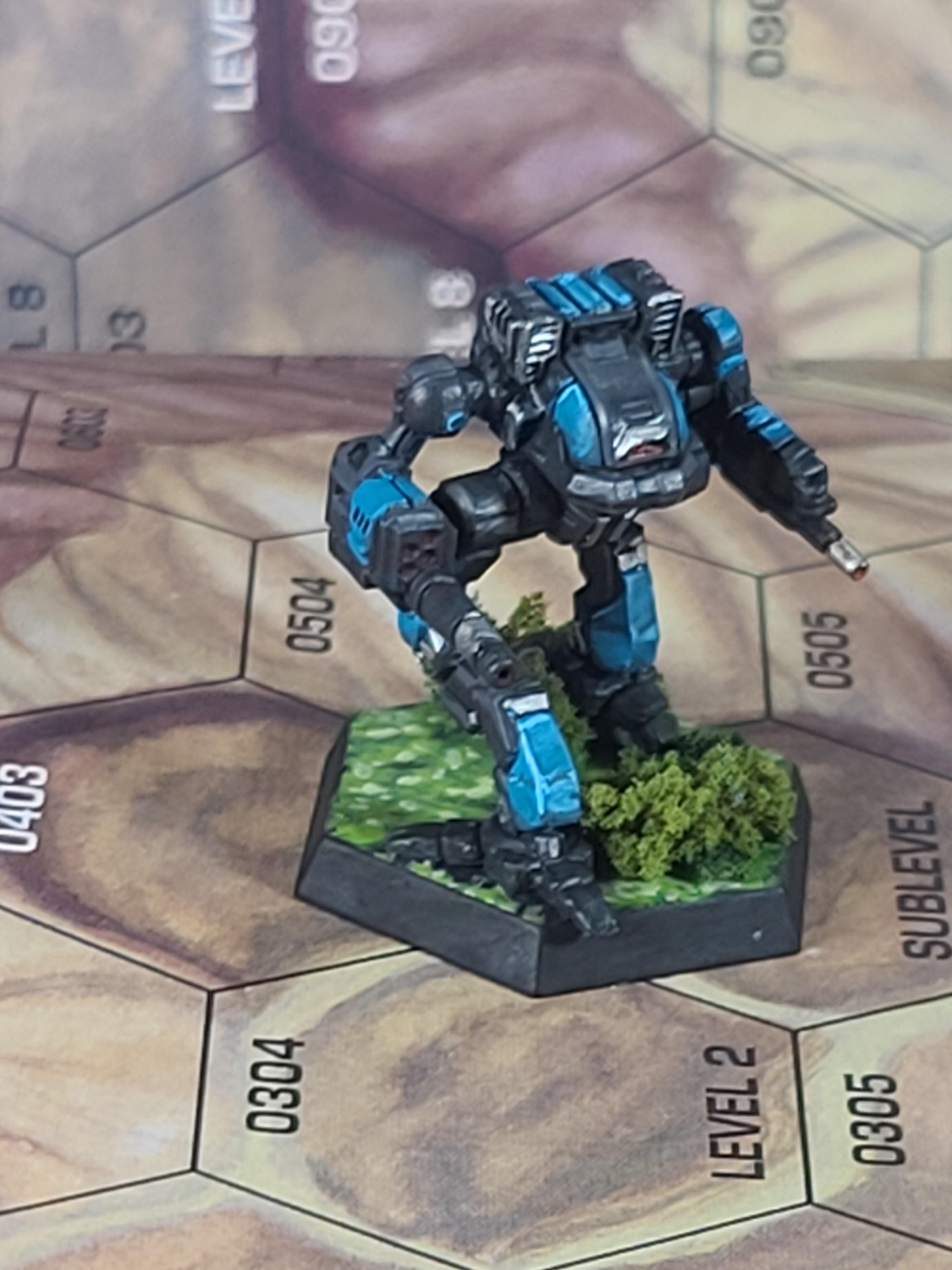 6mm, Battletech, Catalyst Game Labs, Clan Snow Raven, Epsilon Garrison Galaxy, Kot Fox, Mech, Uller