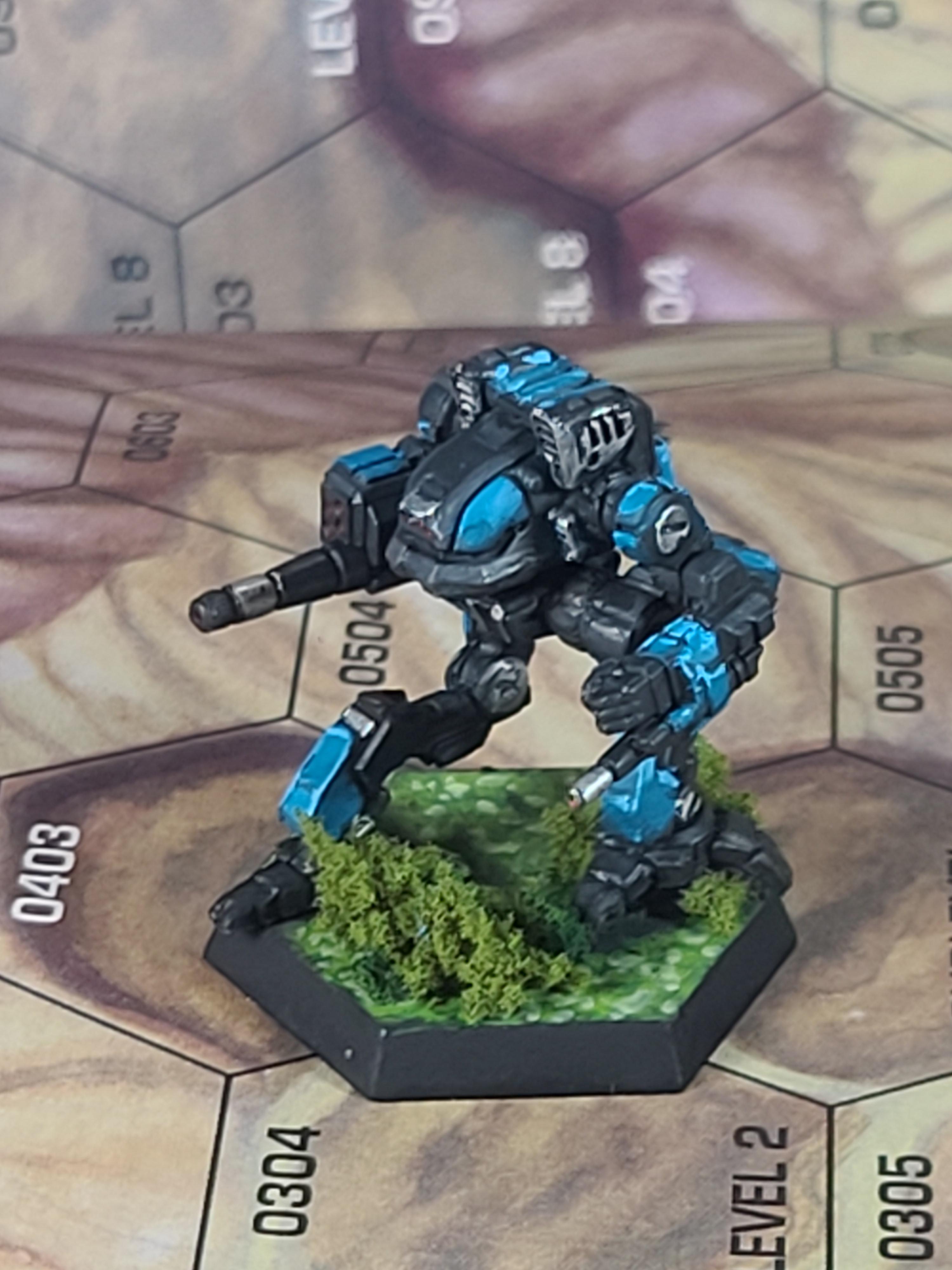 6mm, Battletech, Catalyst Game Labs, Clan Snow Raven, Epsilon Garrison Galaxy, Kot Fox, Mech, Uller