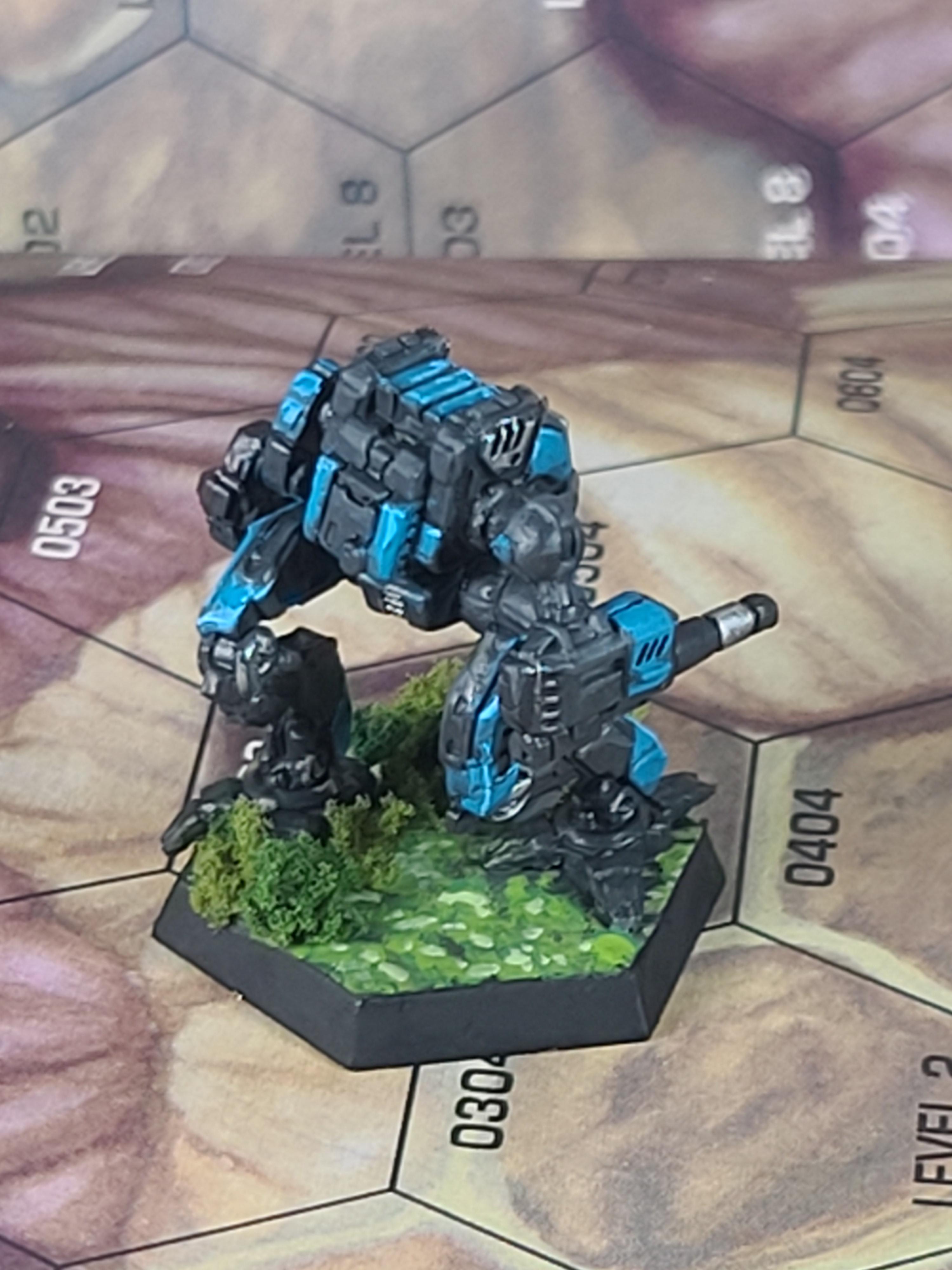 6mm, Battletech, Catalyst Game Labs, Clan Snow Raven, Epsilon Garrison Galaxy, Kot Fox, Mech, Uller