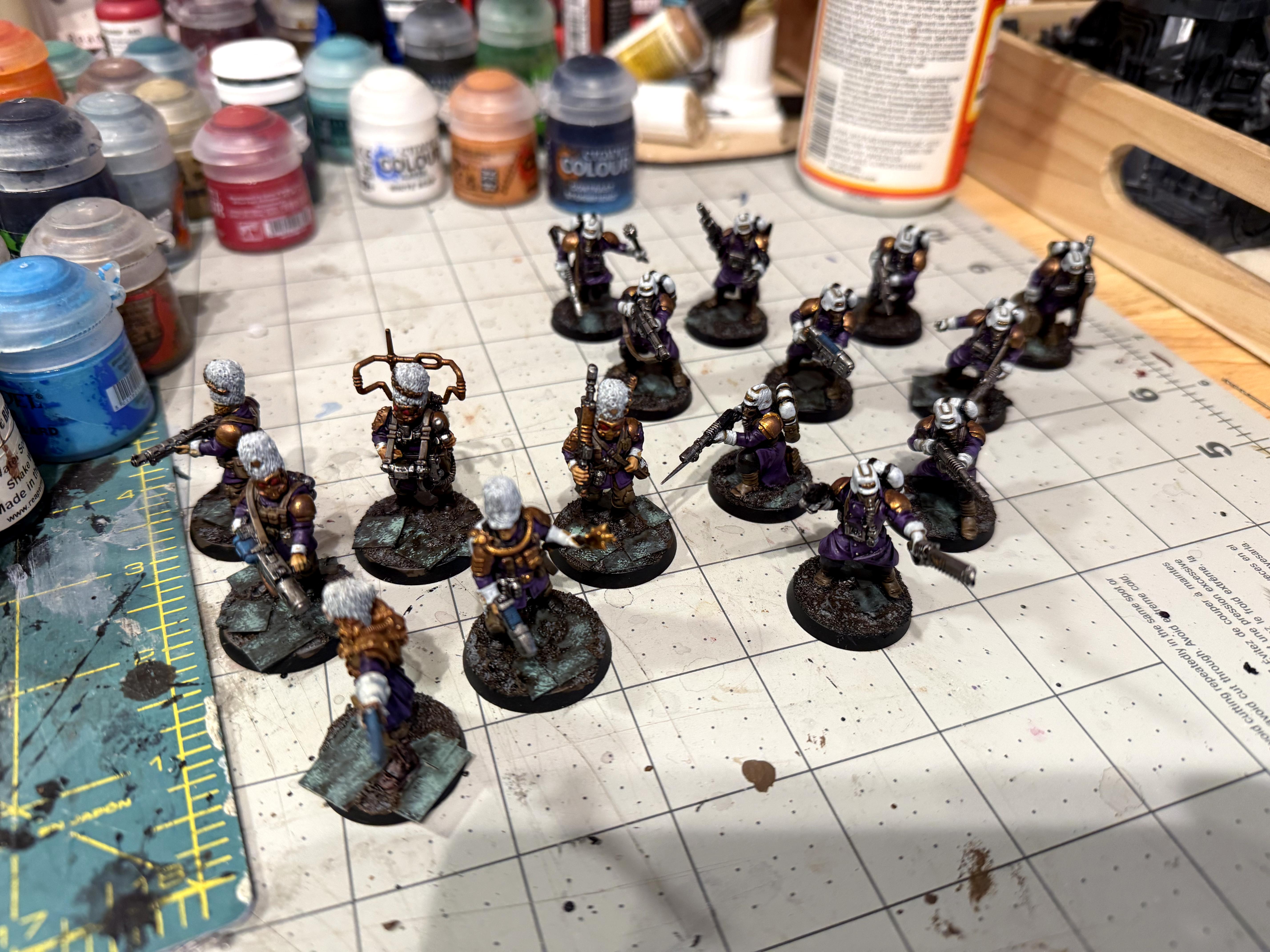 Astra Militarum, Conversion, Death Korps of Krieg, Hobby Progress Challenge, Imperial Guard, Painted, Urban Combat, Vostroyan