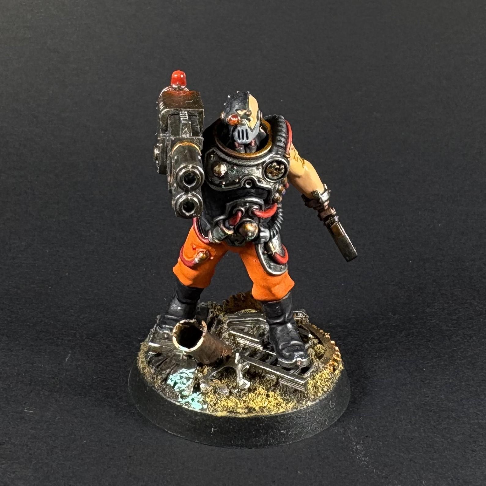 Boltgun, Heavy Bolter, Heavy Weapons Servitor, Inquisitorial Agents, Kill Team, Multi-melta, Object Source Lighting, Plasma, Warhammer 40,000
